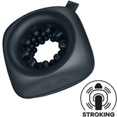 SATISFYER - MASTURBADOR Y VIBRADOR RING STROKER